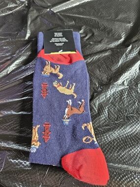DAVCO Men's Animal Print Dress Socks Size 10-13 NWT